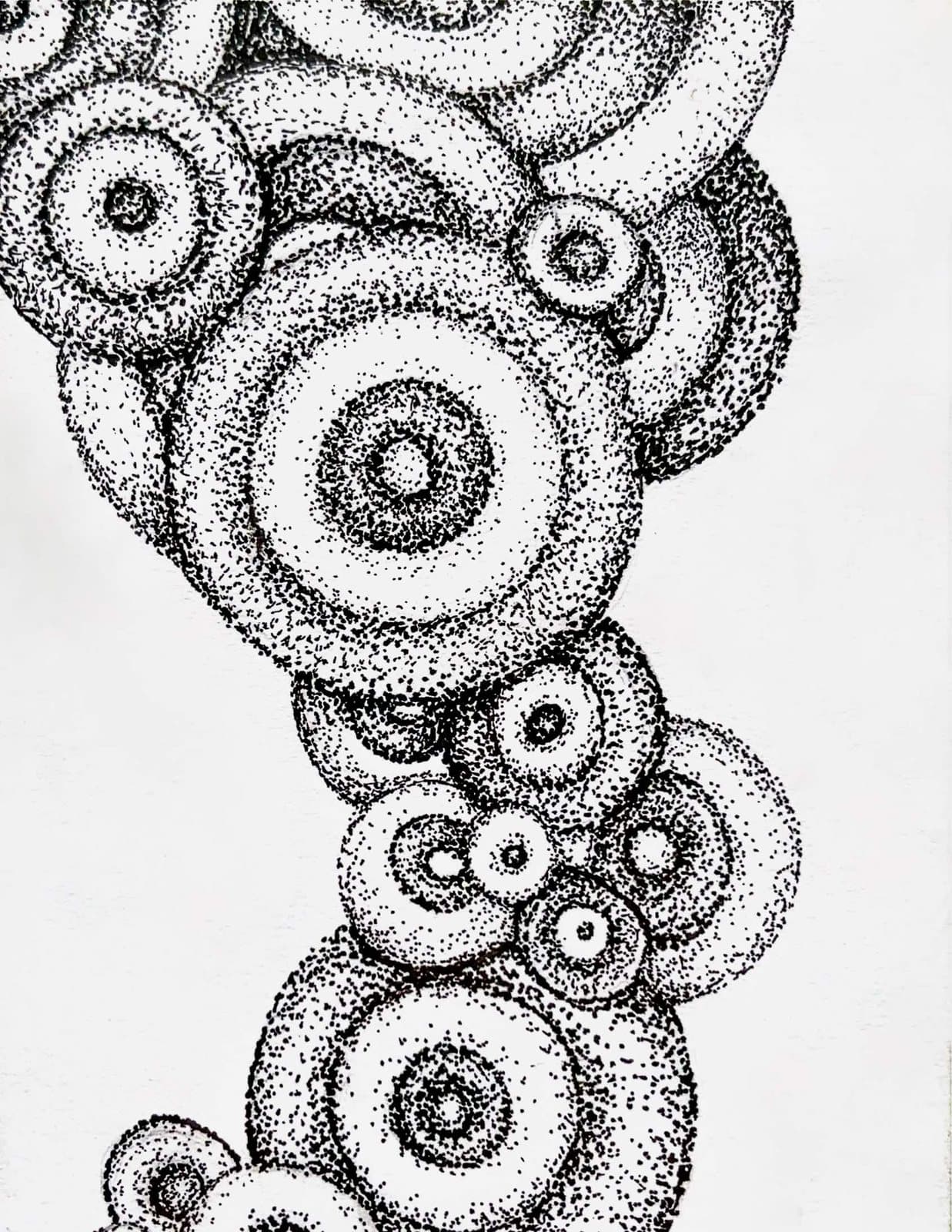 Untitled pointillism work 1